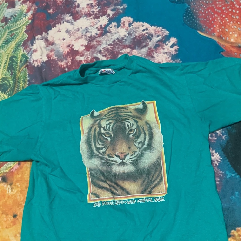 Vintage San Diego Zoo Tiger Shirt